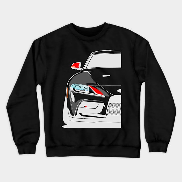 Supra GT4 GR Gazoo Racing Crewneck Sweatshirt by gaplexio